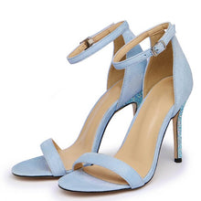 Small Feet One Strap Glitter Heeled Shoes DS129