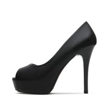 Small Feet Peep Platform High Heels GS67