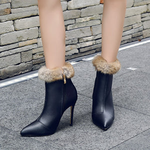 Small Feet Pointy High Heel Boots DS375