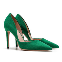 Small Feet Pointy Leather High Heel Shoes DS107