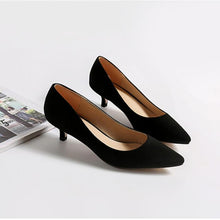 Small Feet Pointy Low Heel Shoes ANLE17