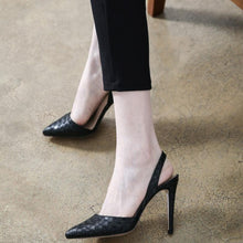 Small Feet Slingback Pointy Heels GS192