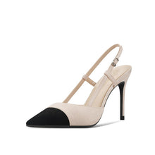 Small Feet Suede Slingback Heels GS54