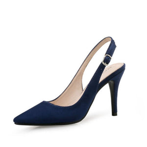 Small Feet Suede Slingback Heels GS297