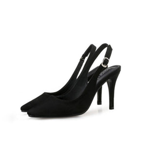 Small Feet Suede Slingback Heels GS297