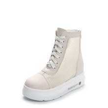 Small Feet Thicksole Lace Mesh Shoes DS218