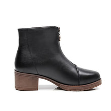 Small Feet Women's Mid Heel Short Boots AP55