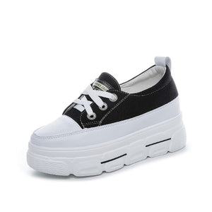 Small Size Height Increase Leather Sneakers DS29