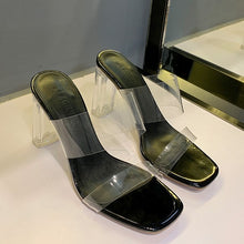 Small Size Clear High Heeled Sandals BS160