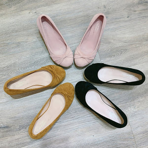 Small Size Closed Toe Wedge Shoes GS85