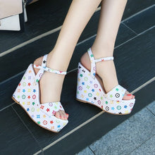 Small Size High Heeled Wedge Sandals BS152