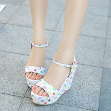 Small Size High Heeled Wedge Sandals BS152