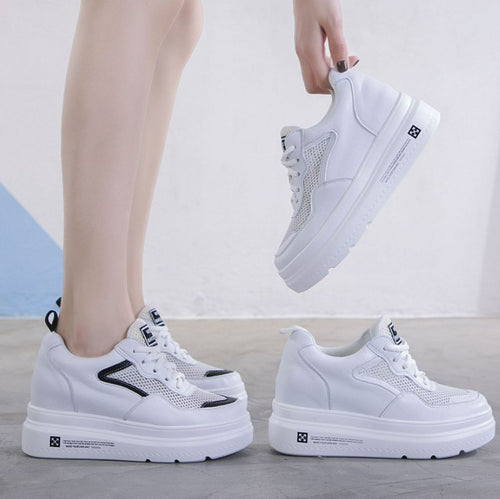 Women's Small Size Lace Mesh Fashion Sneakers SS88