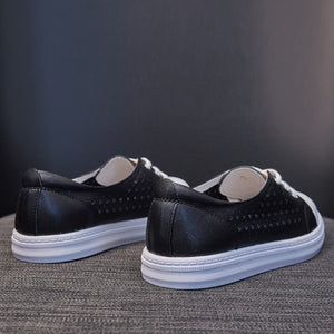 Small Size Leather Fashion Sneakers DS18
