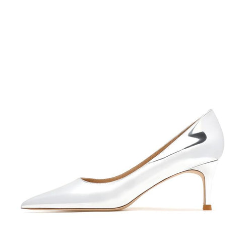 Small Size Metallic Patent Heels JLXY16
