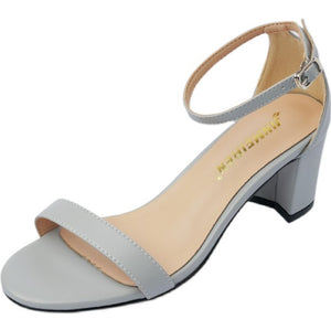 Small Size One Strap Block Heel Sandals DS253