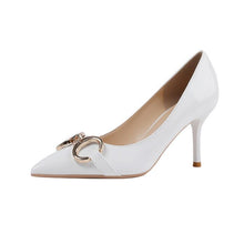 Small Size Patent Heeled Shoes GS301