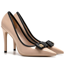 Small Size Patent Leather Heels For Ladies DS139
