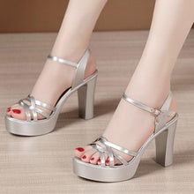 Small Size Platform Chunky Heels GS110