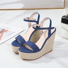 Small Size Platform High Heel Wedge Sandals ES13