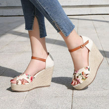 Small Size Platform High Heel Wedge Shoes GS72