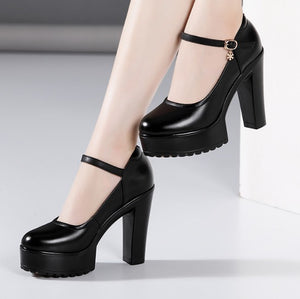 Small Size Platform Pump Shoes BS336