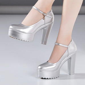 Small Size Platform Pump Shoes BS336