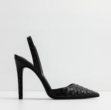 Small Size Pointy Slingback Heeled Shoes GS186