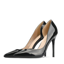 Small Size Side Empty Patent Heels GS56