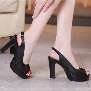 Small Size Slingback High Heels SS365