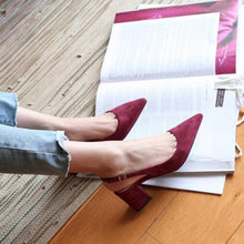Small Size Slingback Mid Heels BS99