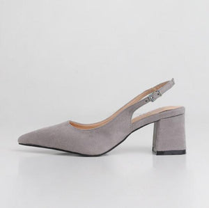 Small Size Slingback Mid Heels BS99 - AstarShoes