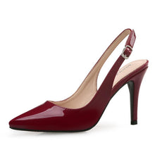 Small Size Slingback Patent Shoes GS298