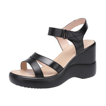 Small Size Strap Wedge Heel Sandals QNML13
