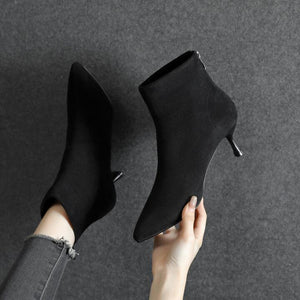 Small Size Suede Boots For Women GS213