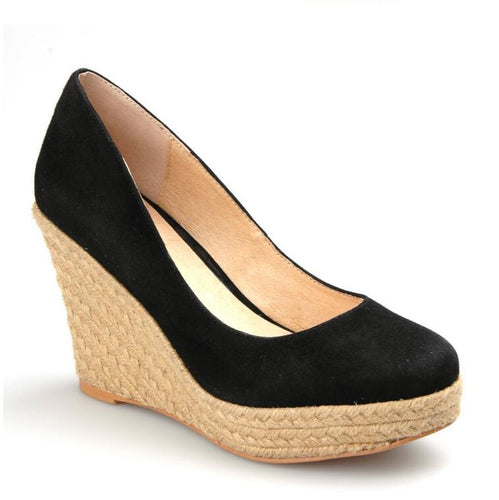 Small Size Suede Wedge Heels GS314