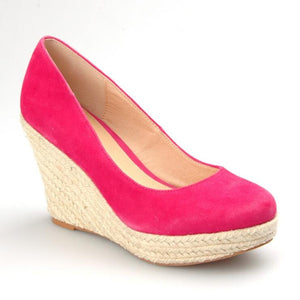 Small Size Suede Wedge Heels GS314