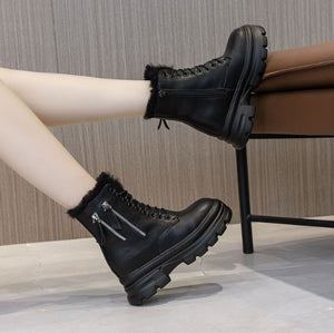Small Size Thicksole Short Boots BS35