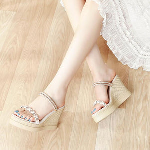 Small Size Wedge Heel Dress Sandals SS281