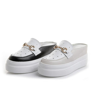 Small Thicksole Slip On Shoes GS317
