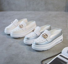 Small Feet Girls Slip On Height Increase Sneakers SS265