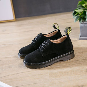 Small Feet Lace Up Casual Leather Shoes AP61