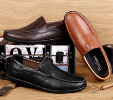 Small Feet Men's Comfort Leather Loafers MS20
