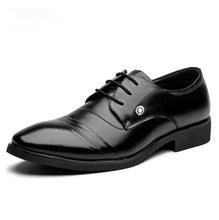 Small Feet Men's Lace Up Leather Dress Shoes MS51