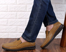 Small Feet Men's Leather Casual Loafers MS33