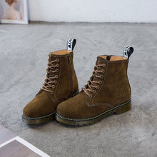 Small Size Leather Martin Boots AP72