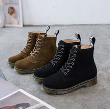 Small Size Leather Martin Boots AP72