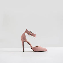 Small Size Ankle Strap Dress Sandals For Women-Carrier PINK03