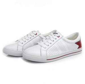 Small Size Breathable Leather Sneakers SS389
