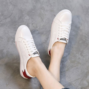 Small Size Breathable Leather Sneakers SS389